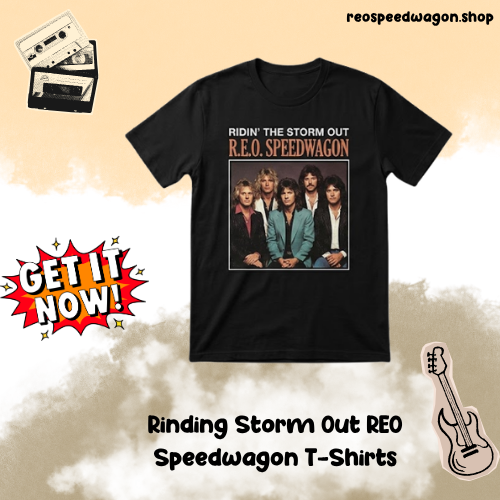 Rinding Storm Out DTNK2104 REO Speedwagon T-Shirts